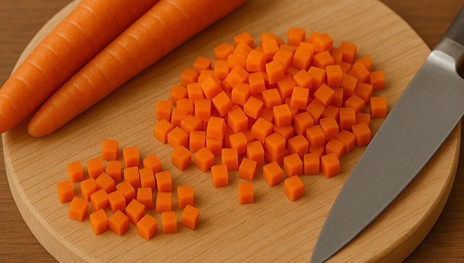 Macedoine cuts